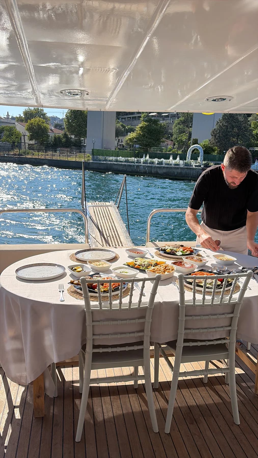 Kuruçeşme Marina — Yacht Departure Istanbul