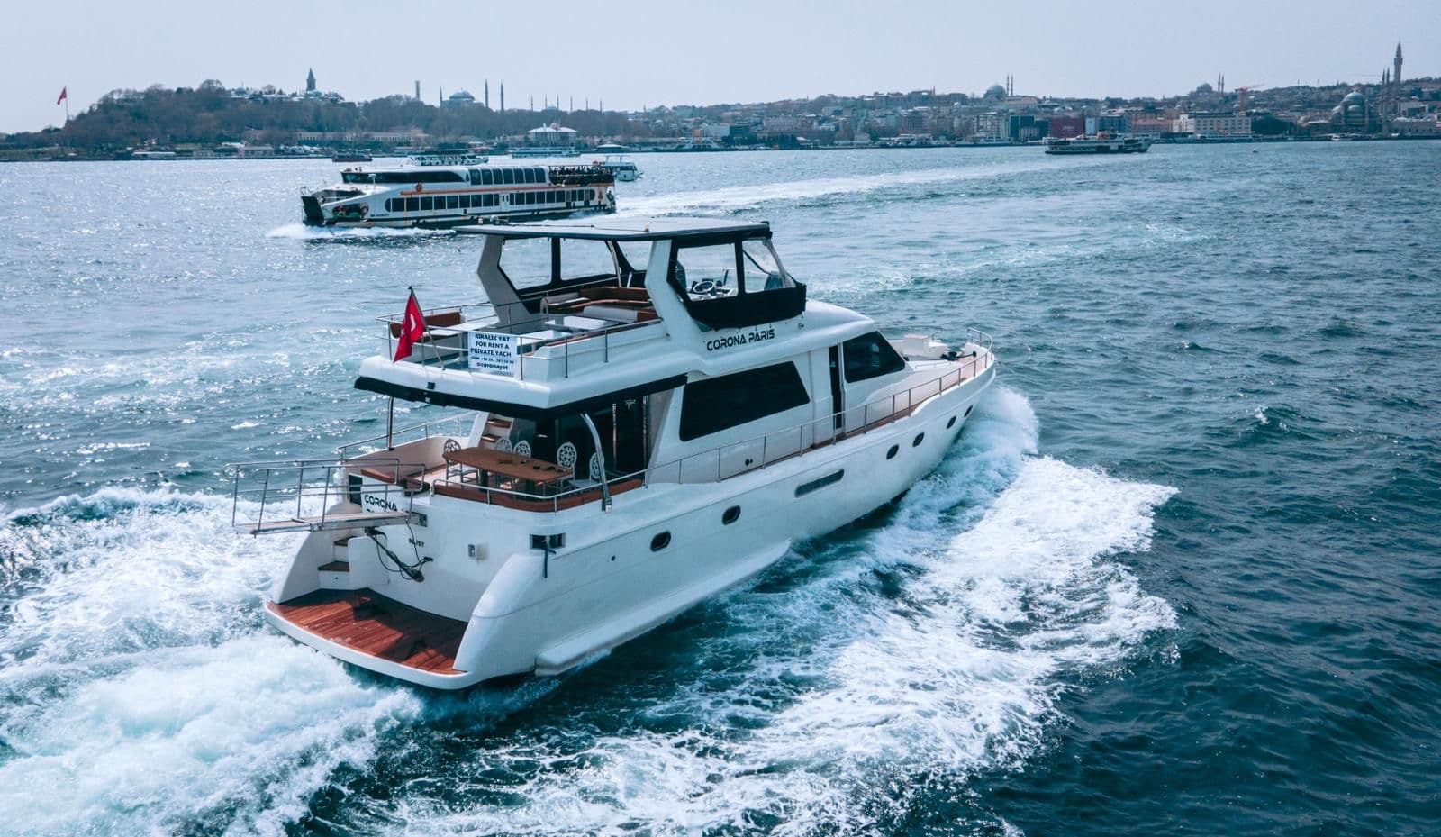 Boğaz Grup Yatı · 36 Kişi exterior view 4 — 36-guest charter yacht for medium-sized group sailings on the Bosphorus