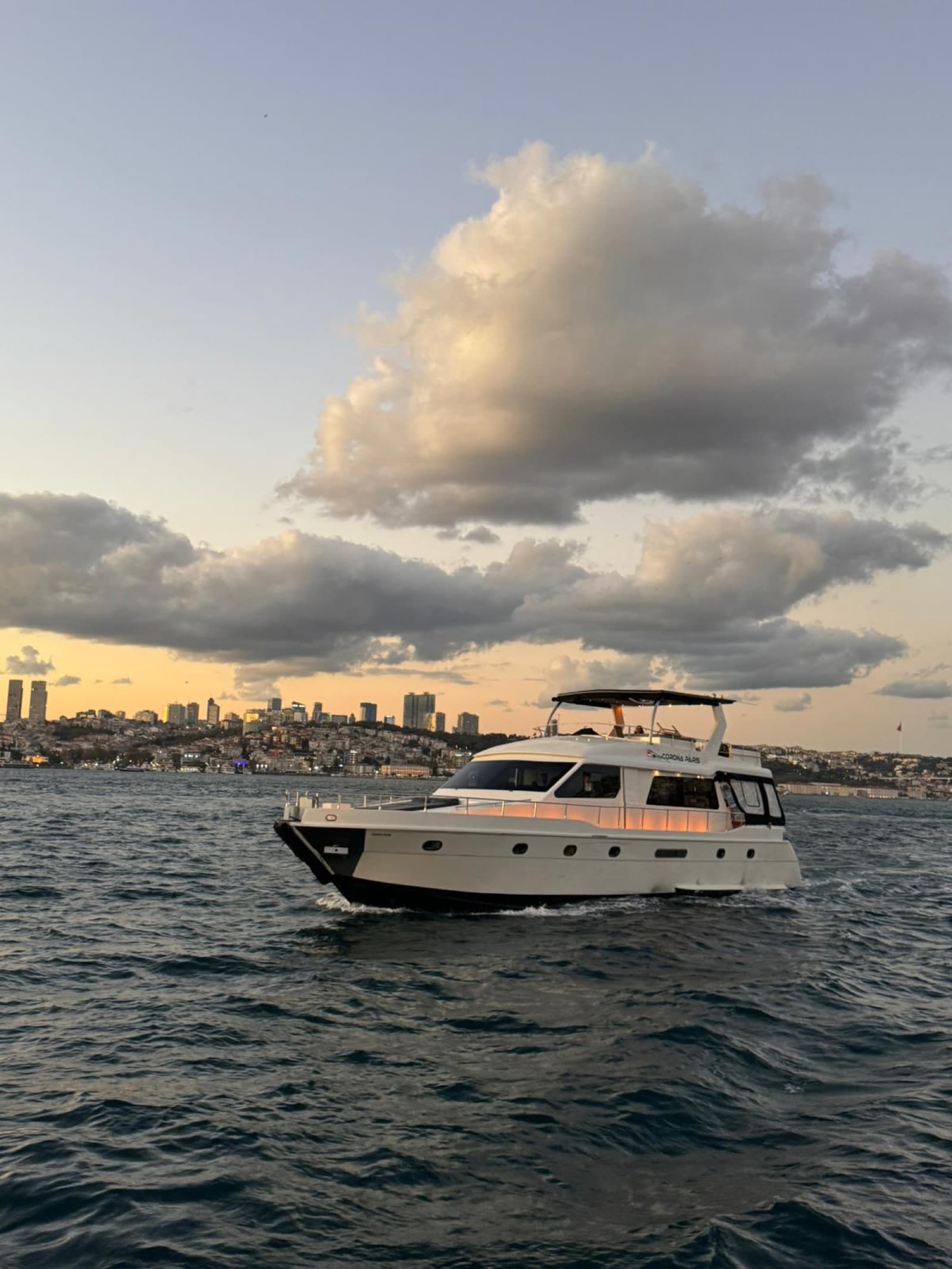 Bosporus Signature-Yacht · 36 exterior view 2 — 36-guest signature charter yacht for upgraded Bosphorus sailing