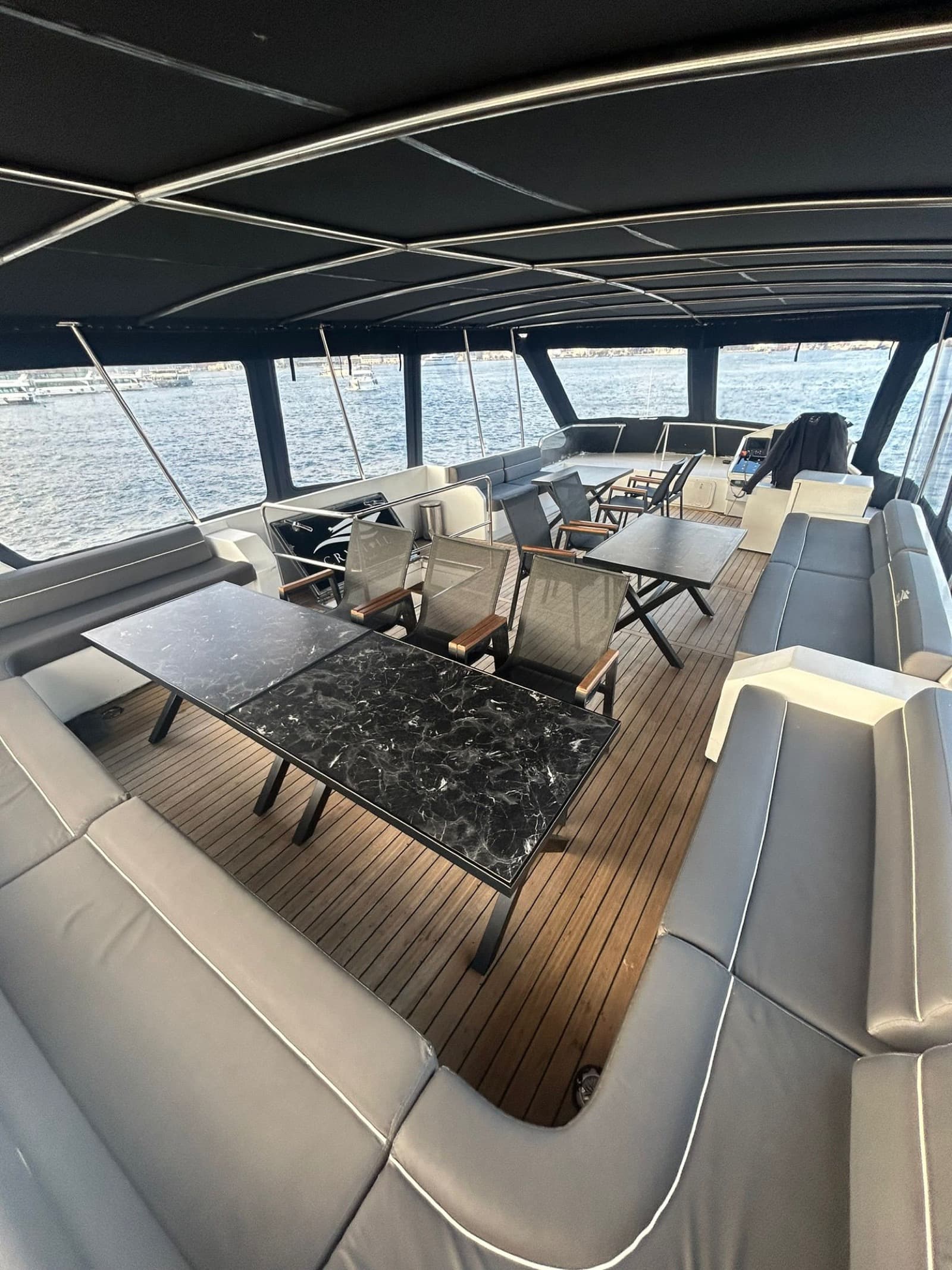 Bosporus Signature-Yacht · 36 interior view 1 — 36-guest signature charter yacht for upgraded Bosphorus sailing