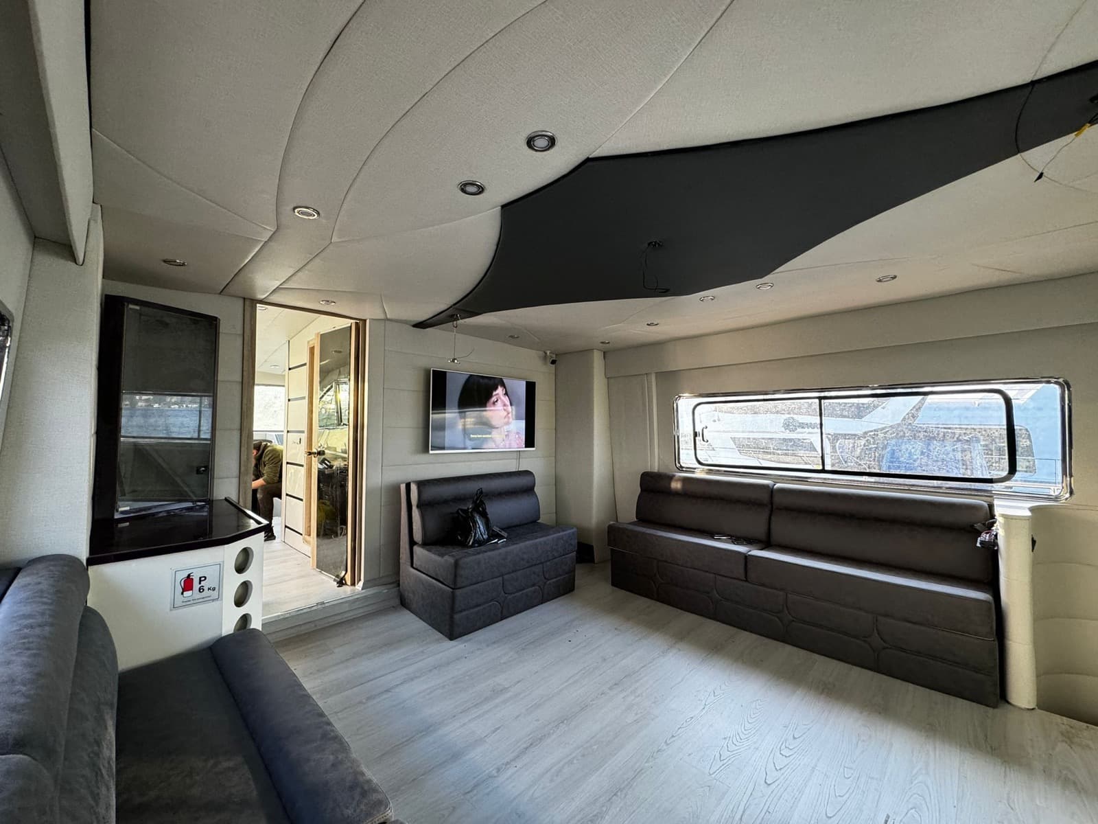 Bosporus Signature-Yacht · 36 interior view 2 — 36-guest signature charter yacht for upgraded Bosphorus sailing