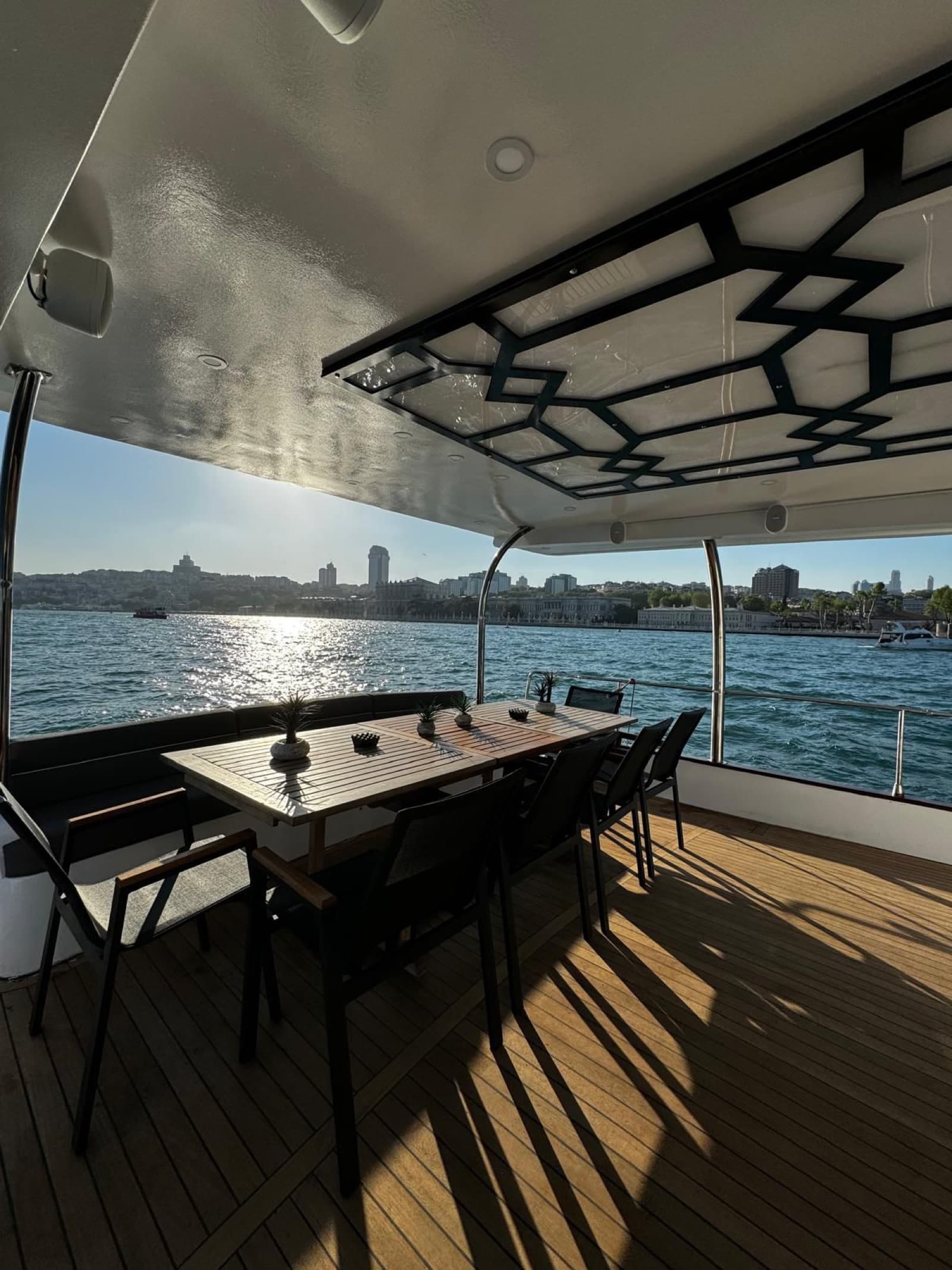 Bosporus Signature-Yacht · 36 interior view 3 — 36-guest signature charter yacht for upgraded Bosphorus sailing