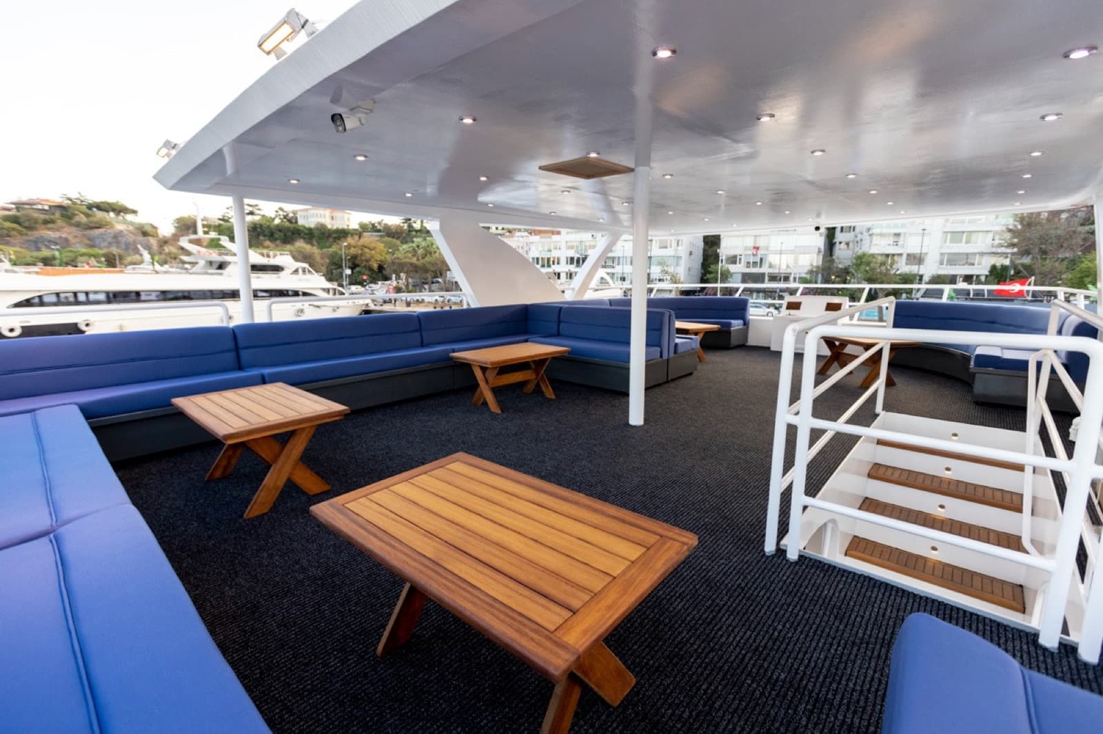 Bosporus Event-Yacht · 44 exterior view 2 — 44-guest event yacht for weddings and corporate gatherings on the Bosphorus