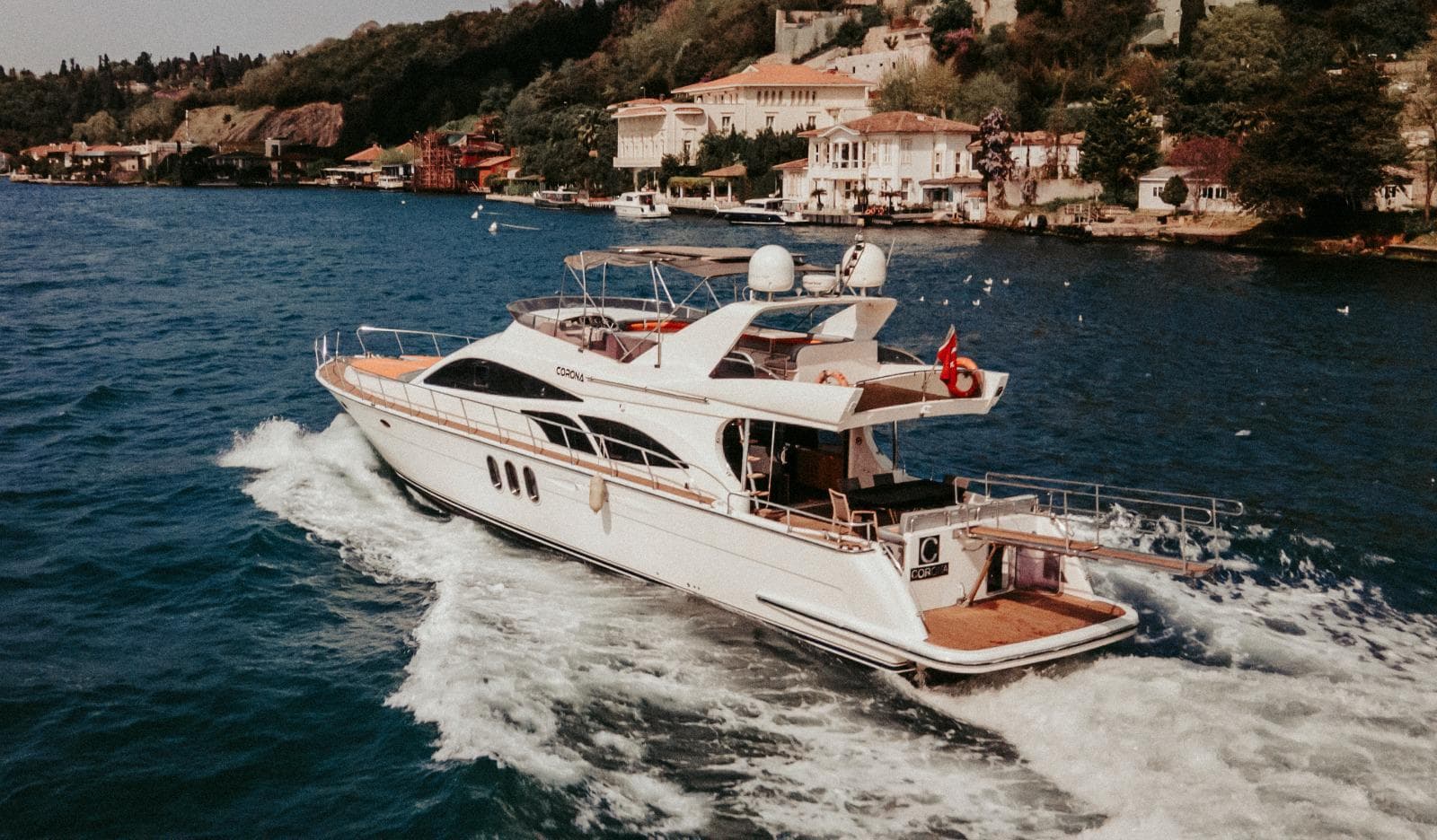 Premium Yacht · 15 Guests — 15-guest premium private yacht for Bosphorus charter