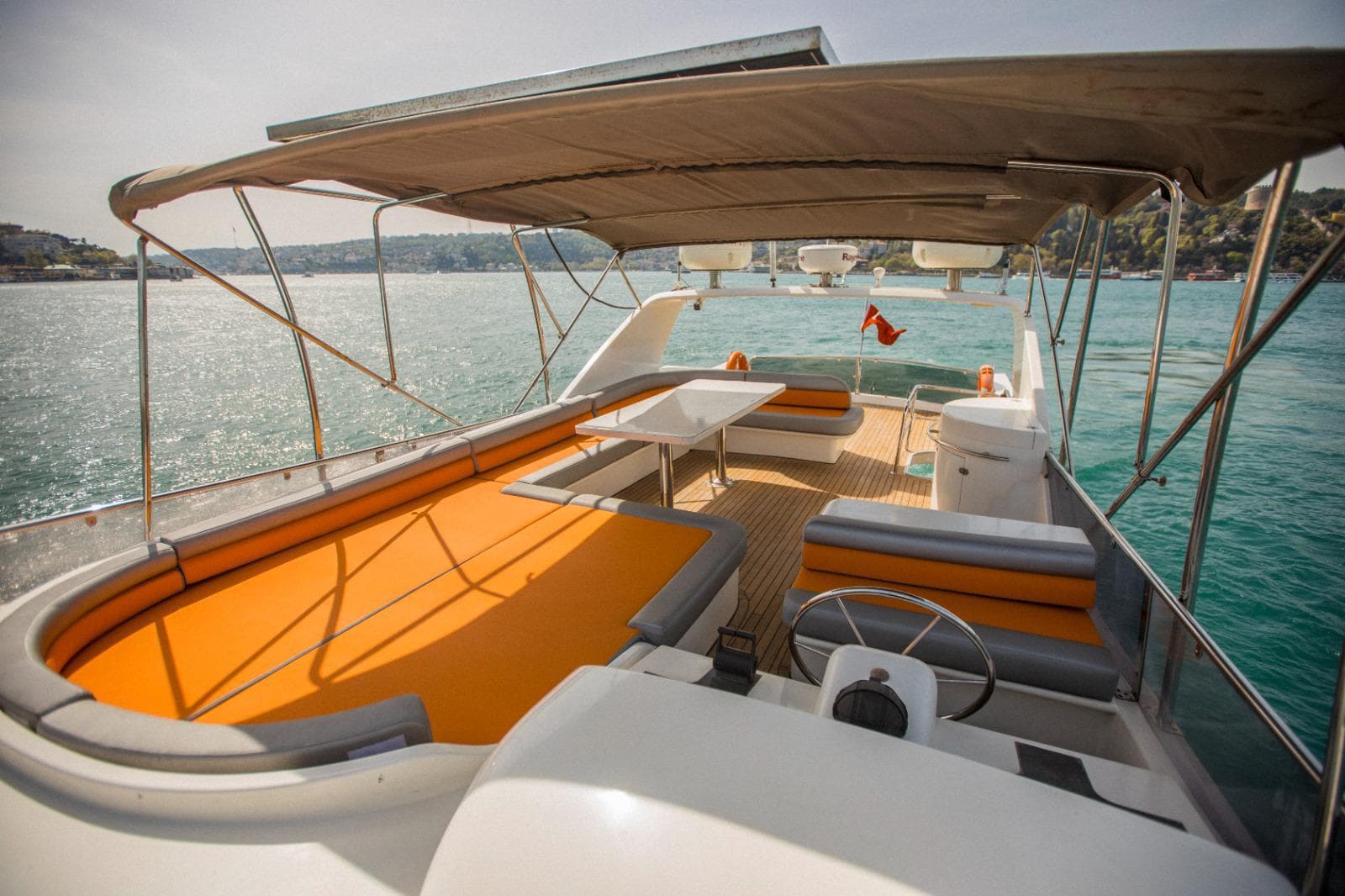 Premium Yacht · 15 Guests — 15-guest premium private yacht for Bosphorus charter